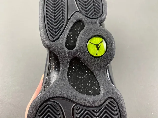 Air Jordan 13 Black Green Jumpman Basketball Shoes 7