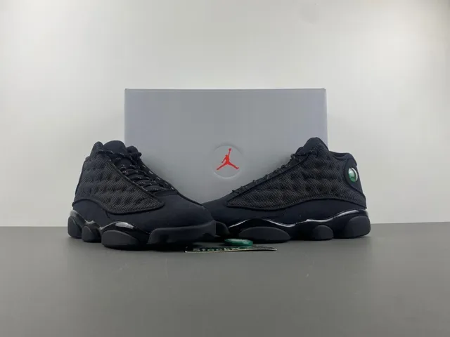 Air Jordan 13 Black Green Jumpman Basketball Shoes 10