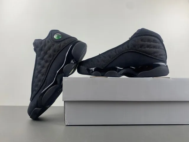Air Jordan 13 Black Green Jumpman Basketball Shoes 17