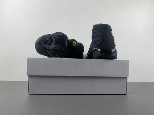 Air Jordan 13 Black Green Jumpman Basketball Shoes 11