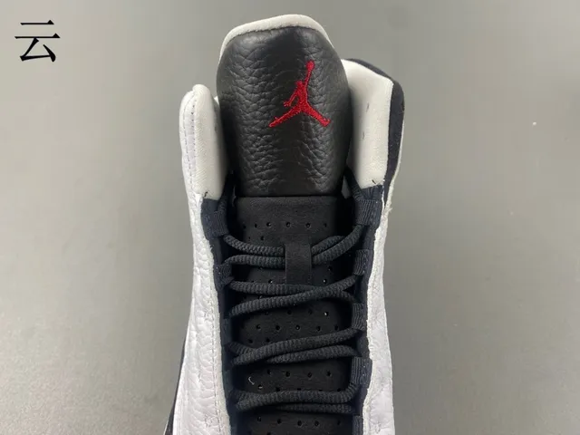 Air Jordan 13 White Navy Red Basketball Shoes 5