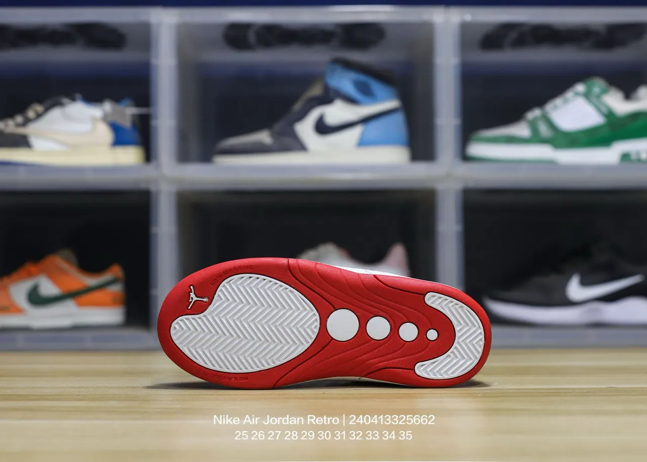 Chaussures de basket-ball Air Jordan 17 blanc rouge 5