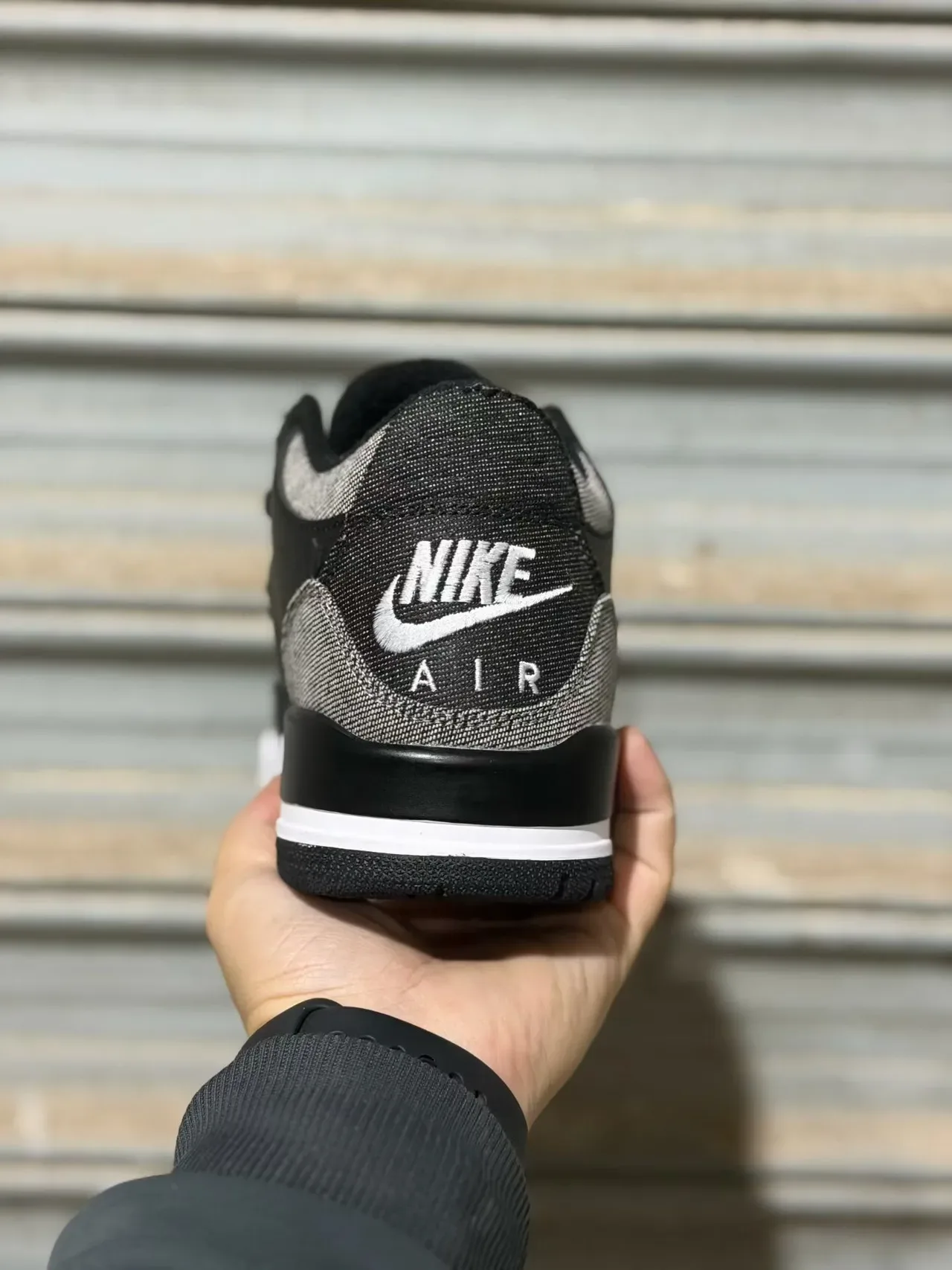 Air Jordan 3 Éléphant Noir Chaussures de Basketball 3