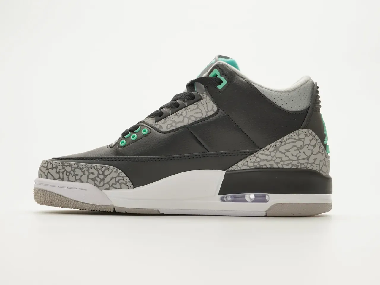 Air Jordan 3 Black Elephant Mint Green Chaussures de basketball 9