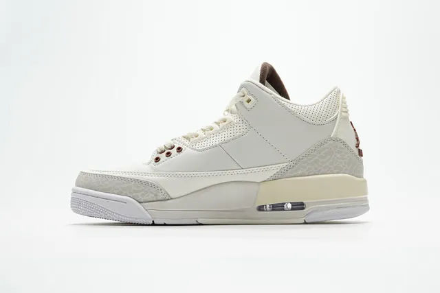 Air Jordan 3 Off-White Elephant Print Tênis de Basquete 9