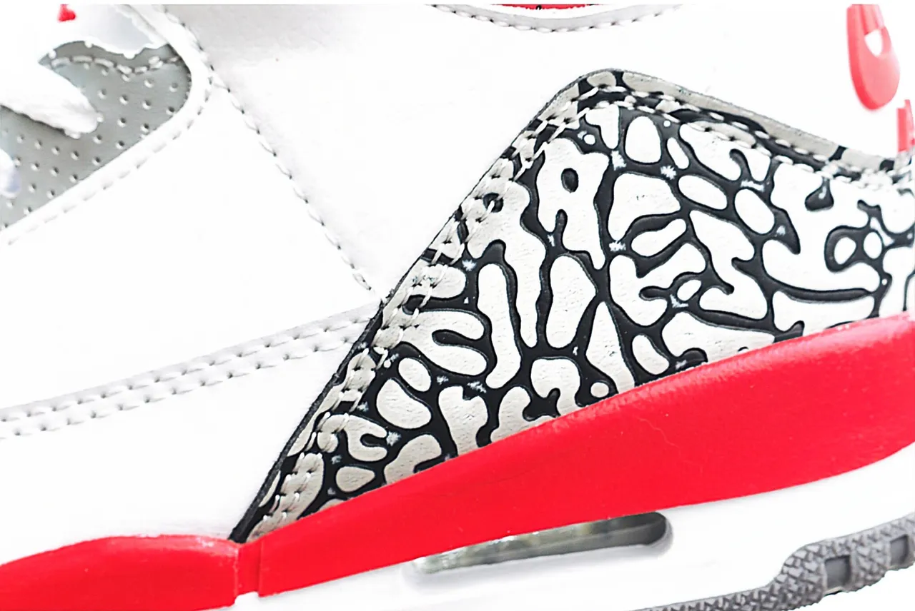 Air Jordan 3 White Elephant Print Multicolor Basketball Shoes 20