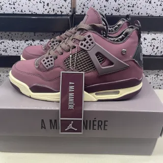 Air Jordan 4 A Ma Manière Maroon Basketball Shoes