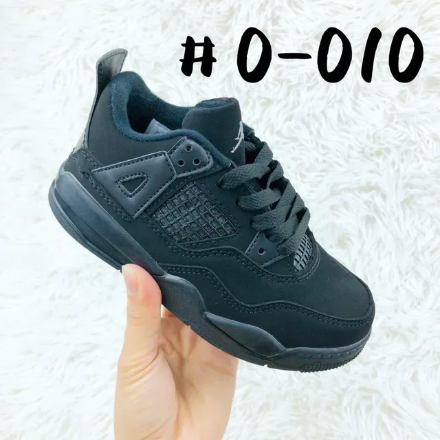 Air Jordan 4 Blue White Black Lifestyle Sneakers 6