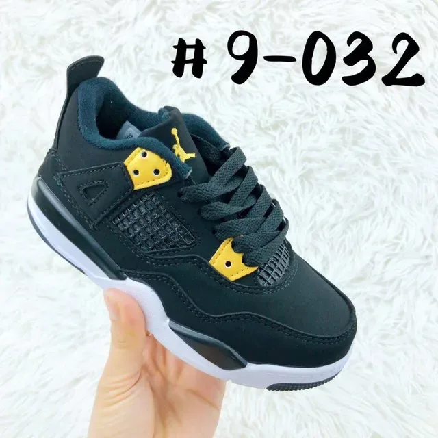 Air Jordan 4 Blue White Black Lifestyle Sneakers 7