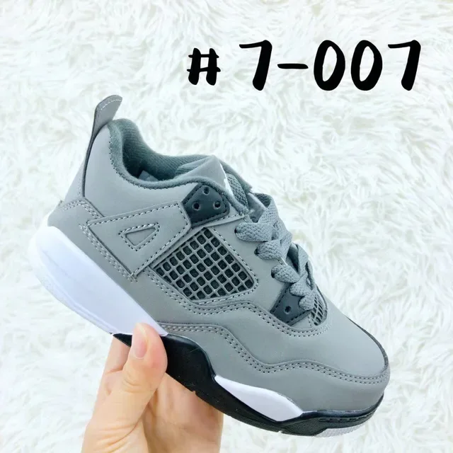 Air Jordan 4 Blue White Black Lifestyle Sneakers 9