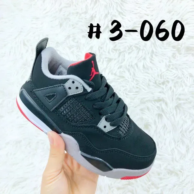 Air Jordan 4 Blue White Black Lifestyle Sneakers 10
