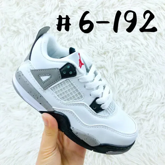 Air Jordan 4 Blue White Black Lifestyle Sneakers 12