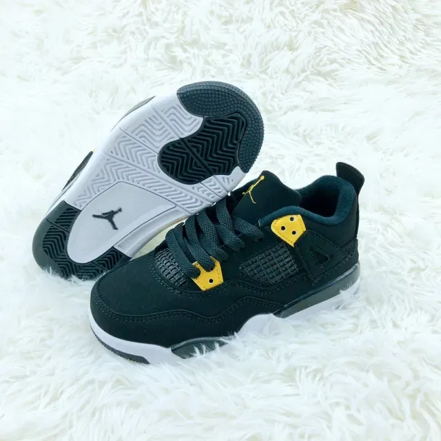 Air Jordan 4 Blue White Black Lifestyle Sneakers 18