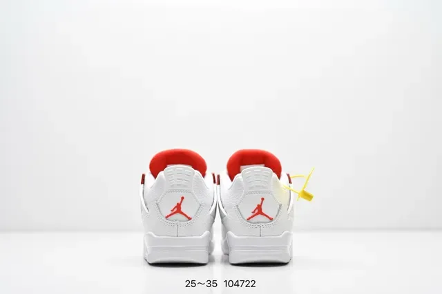 Air Jordan 4 Retro Black Pink Lifestyle Sneakers 8