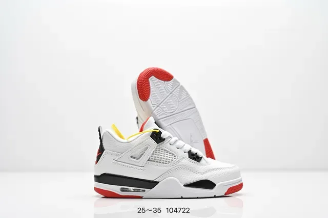 Air Jordan 4 Retro Black Pink Lifestyle Sneakers 24