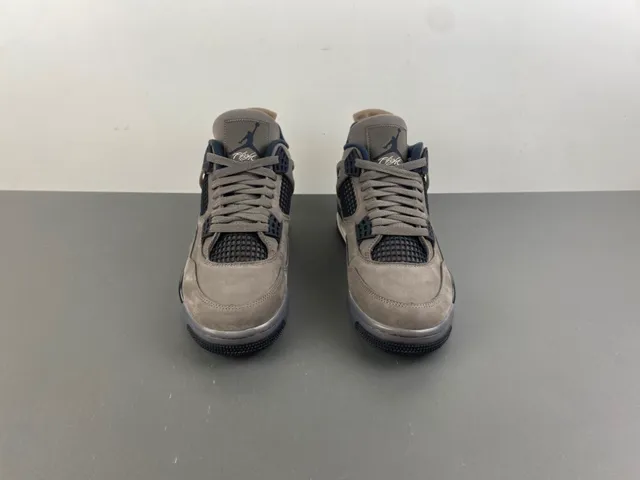 Air Jordan 4 Taupe Suede Basketball Shoes 11
