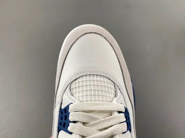 Air Jordan 4 White Navy Gum Basketball Shoes 5