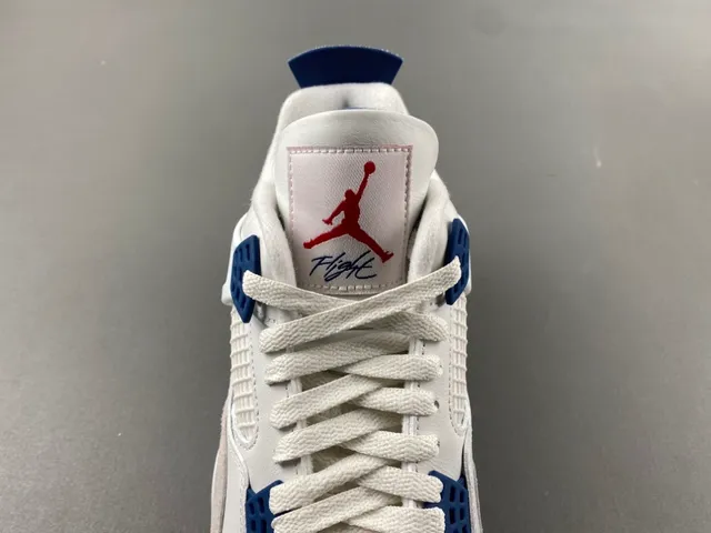 Air Jordan 4 White Navy Gum Basketball Shoes 6
