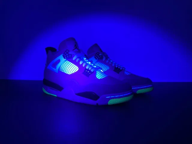 Air Jordan 4 White Navy Gum Basketball Shoes 18