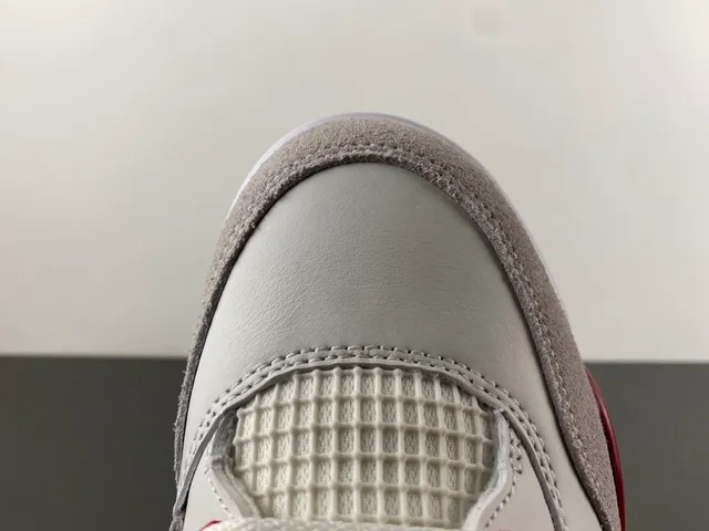 Air Jordan 4 White Red Gum Basketball Shoes 5