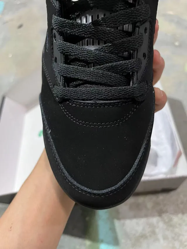 Tênis de basquete Air Jordan 5 preto amarelo turquesa 3