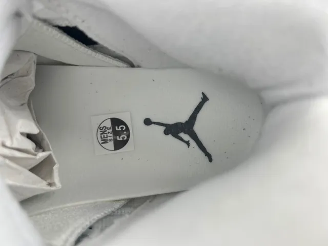 Air Jordan 5 Gray Light Blue Basketball Shoes 8