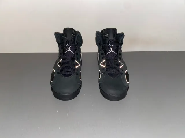 Air Jordan 6 Dark Charcoal Suede-Leather Basketball Shoes 11