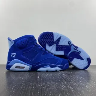 Air Jordan 6 皇家蓝和浅蓝篮球鞋
