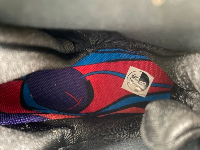 Air Jordan 8 Black Gray Blue Purple Basketball Shoes 5