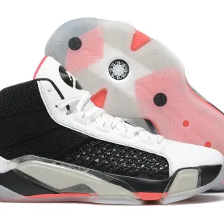 Air Jordan 黑粉 高帮 网面+合成材质 篮球鞋