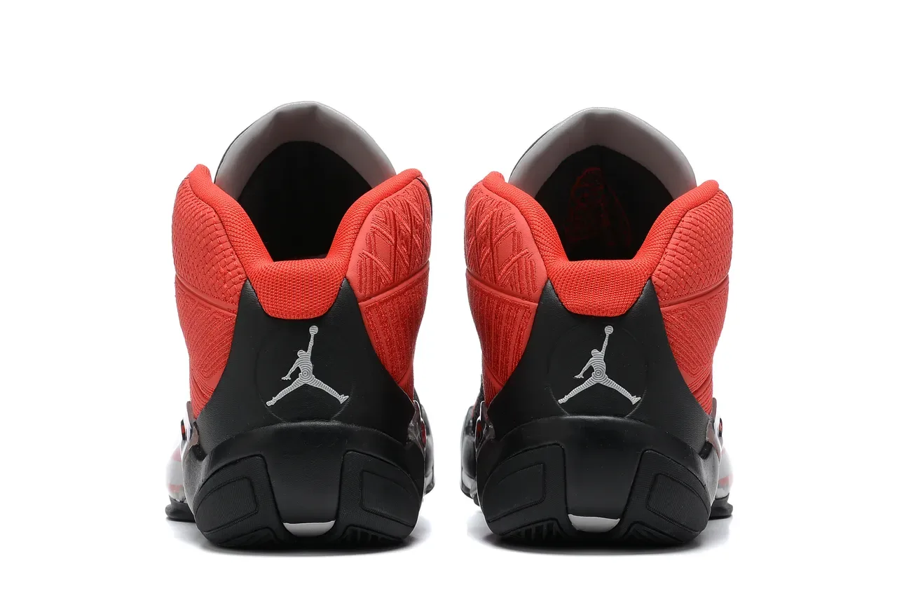 Air Jordan Noir et Rose Chaussures de Basketball Hautes à Tige en Maille et Synthétique 6