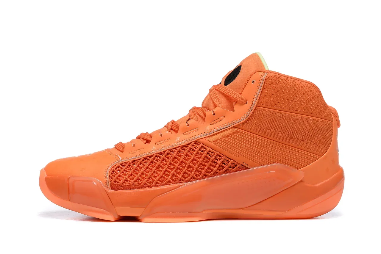 Air Jordan Noir et Rose Chaussures de Basketball Hautes à Tige en Maille et Synthétique 15