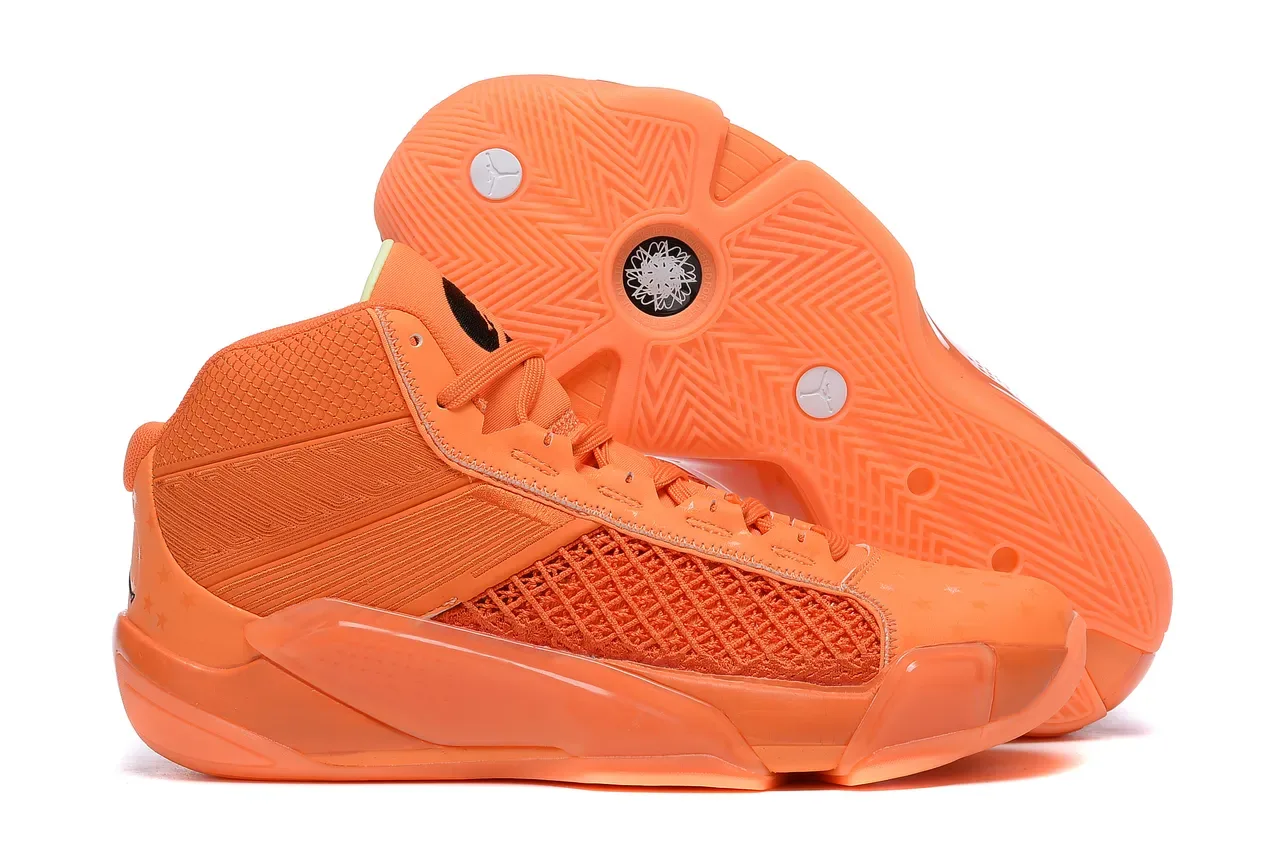 Air Jordan Noir et Rose Chaussures de Basketball Hautes à Tige en Maille et Synthétique 17