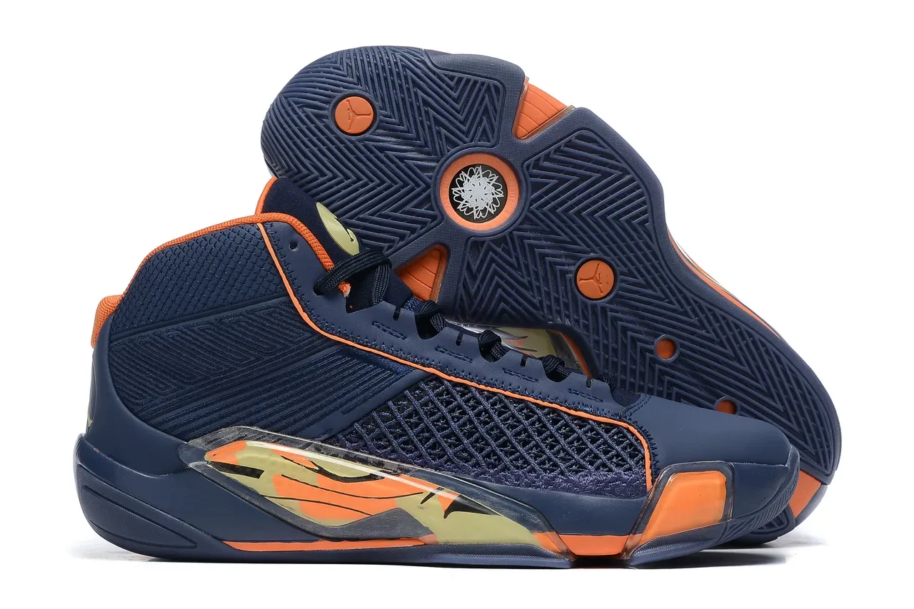 Air Jordan Noir et Rose Chaussures de Basketball Hautes à Tige en Maille et Synthétique 23