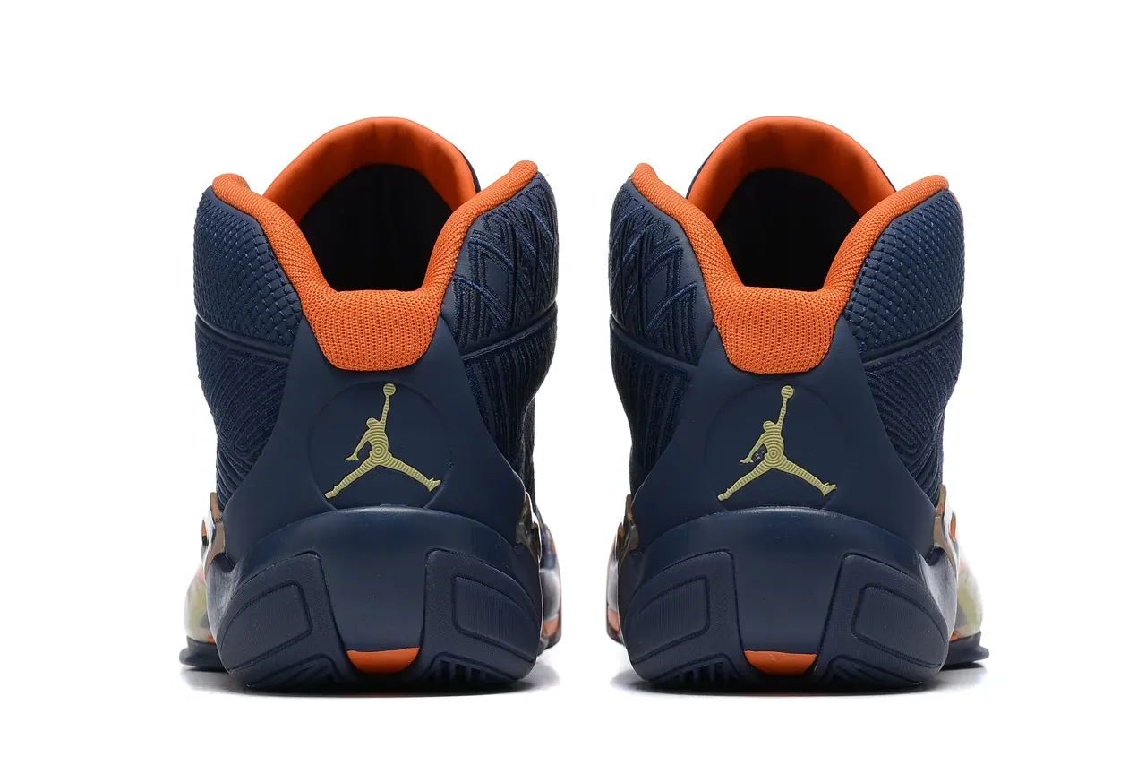 Air Jordan Noir et Rose Chaussures de Basketball Hautes à Tige en Maille et Synthétique 24