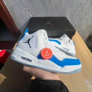 Air Jordan Legacy 312 White Royal Blue Basketball Shoes