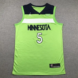 Air Jordan Minnesota Timberwolves City Edition Lime Green Jersey