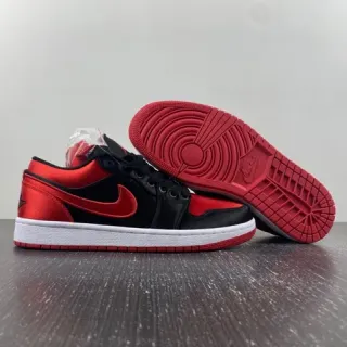 Air Jordan Red Black Low-Top Cupsole Lifestyle Sneakers
