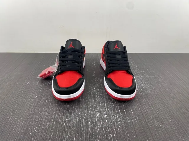 Air Jordan Red Black Low-Top Cupsole Lifestyle Sneakers 3