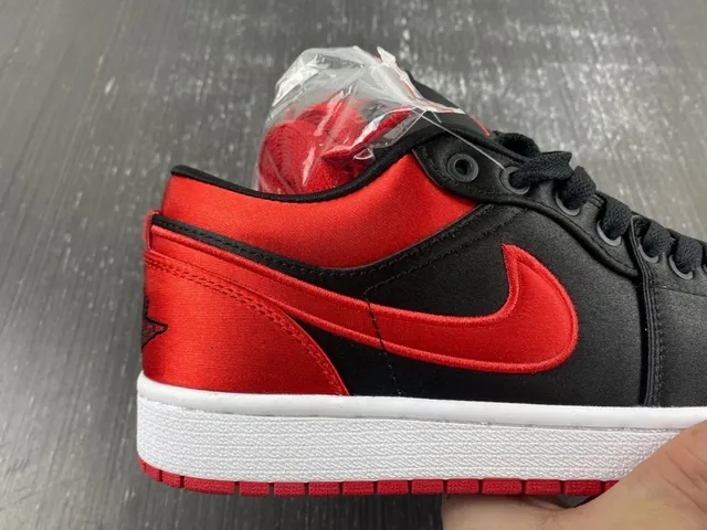 Air Jordan Red Black Low-Top Cupsole Lifestyle Sneakers 5