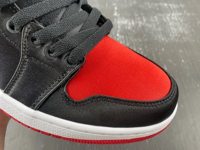 Air Jordan Red Black Low-Top Cupsole Lifestyle Sneakers 6