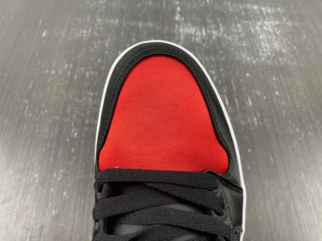 Air Jordan Red Black Low-Top Cupsole Lifestyle Sneakers 8