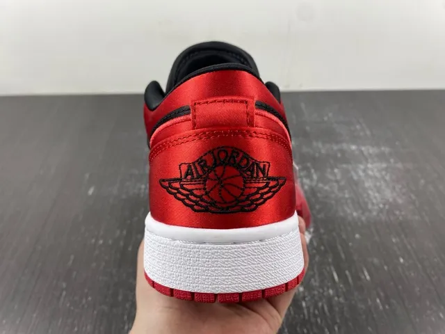 Air Jordan Red Black Low-Top Cupsole Lifestyle Sneakers 9