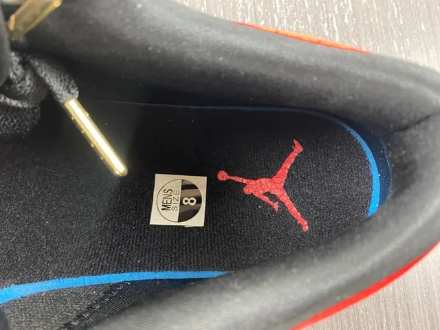 Air Jordan Red Black Low-Top Cupsole Lifestyle Sneakers 11