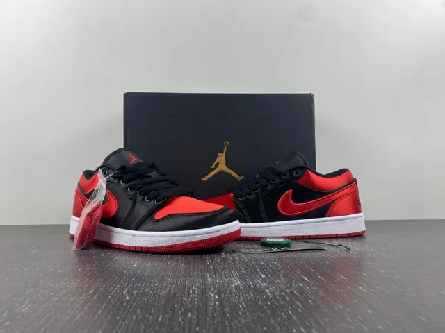 Air Jordan Red Black Low-Top Cupsole Lifestyle Sneakers 13