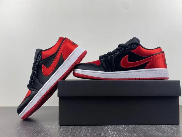 Air Jordan Red Black Low-Top Cupsole Lifestyle Sneakers 14