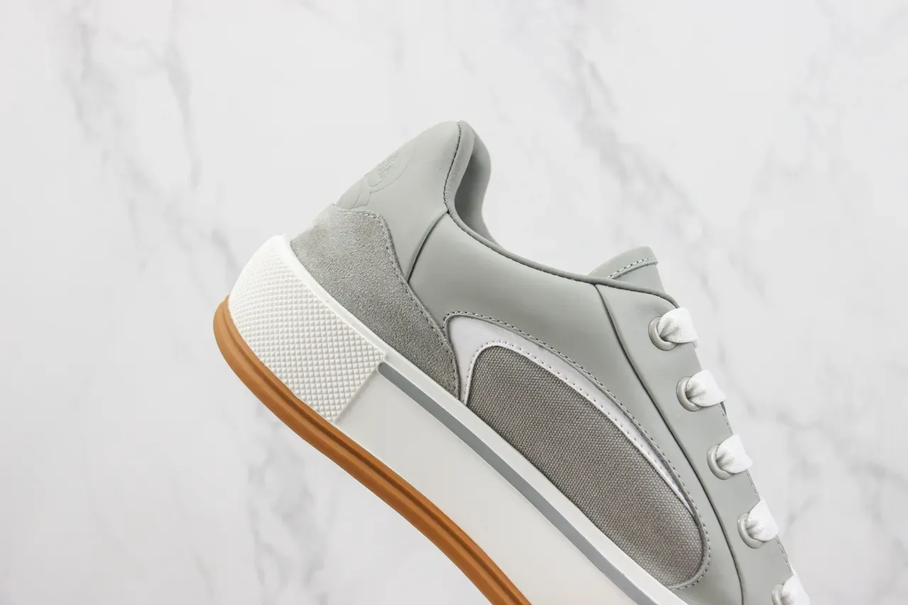 Alexander McQueen Oversized Sneaker Light Gray White Gum Lifestyle Sneakers 5