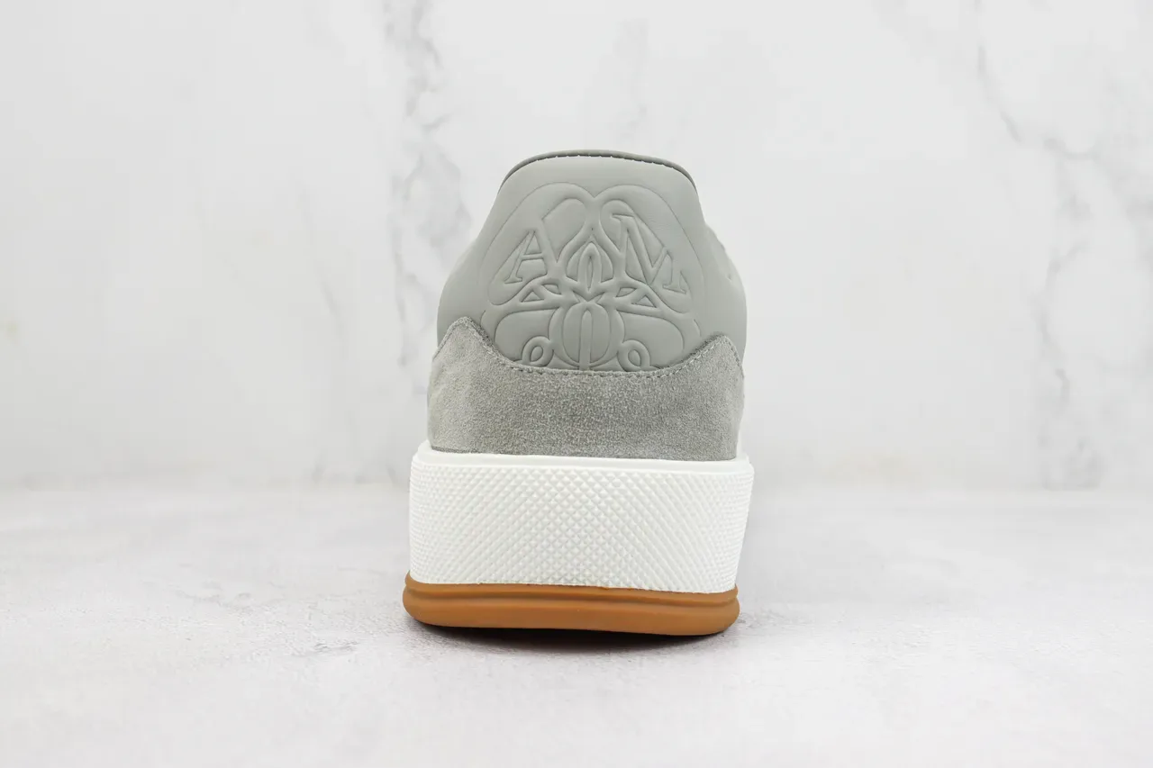 Alexander McQueen Oversized Sneaker Light Gray White Gum Lifestyle Sneakers 9