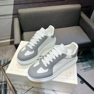 Alexander McQueen Oversized Sneaker White and Gray Lifestyle Sneakers