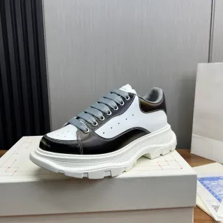 Alexander McQueen Oversized Sneaker White Black Gray Chunky Sneakers